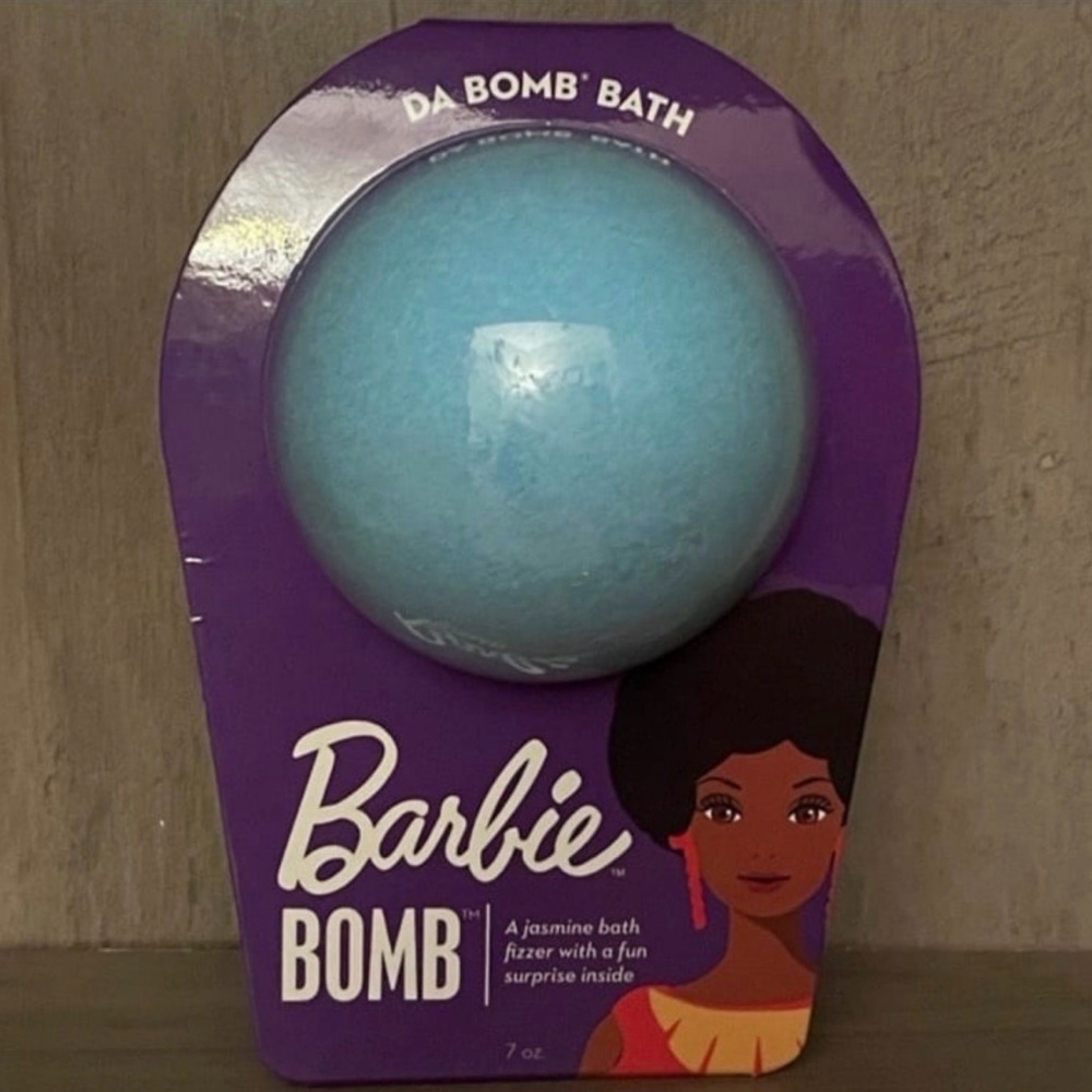 Barbie Bath Bomb Jasmine Bath Fizzy - Blue BRAND NEW!